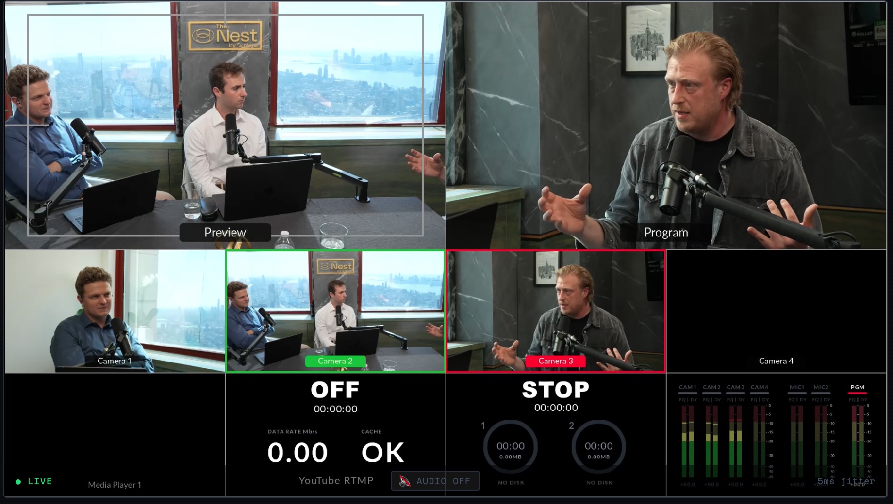 Andy's studio — The Nest, NYC